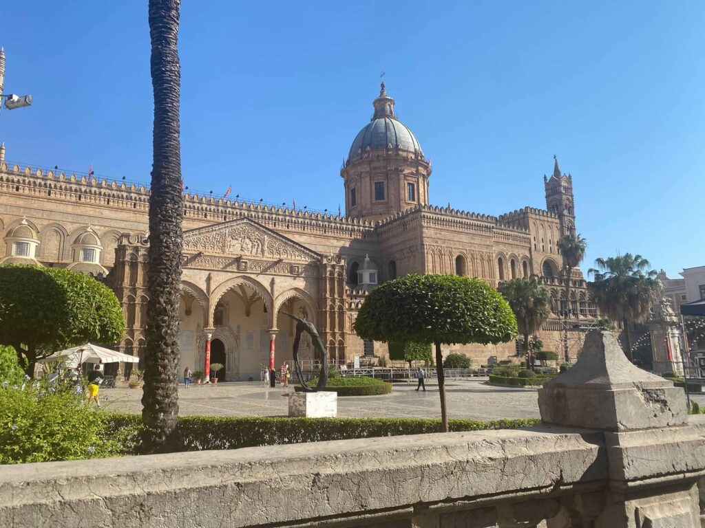 Palermo Cathedral at morning