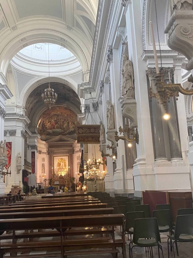 Palermo Cathedral interior nave