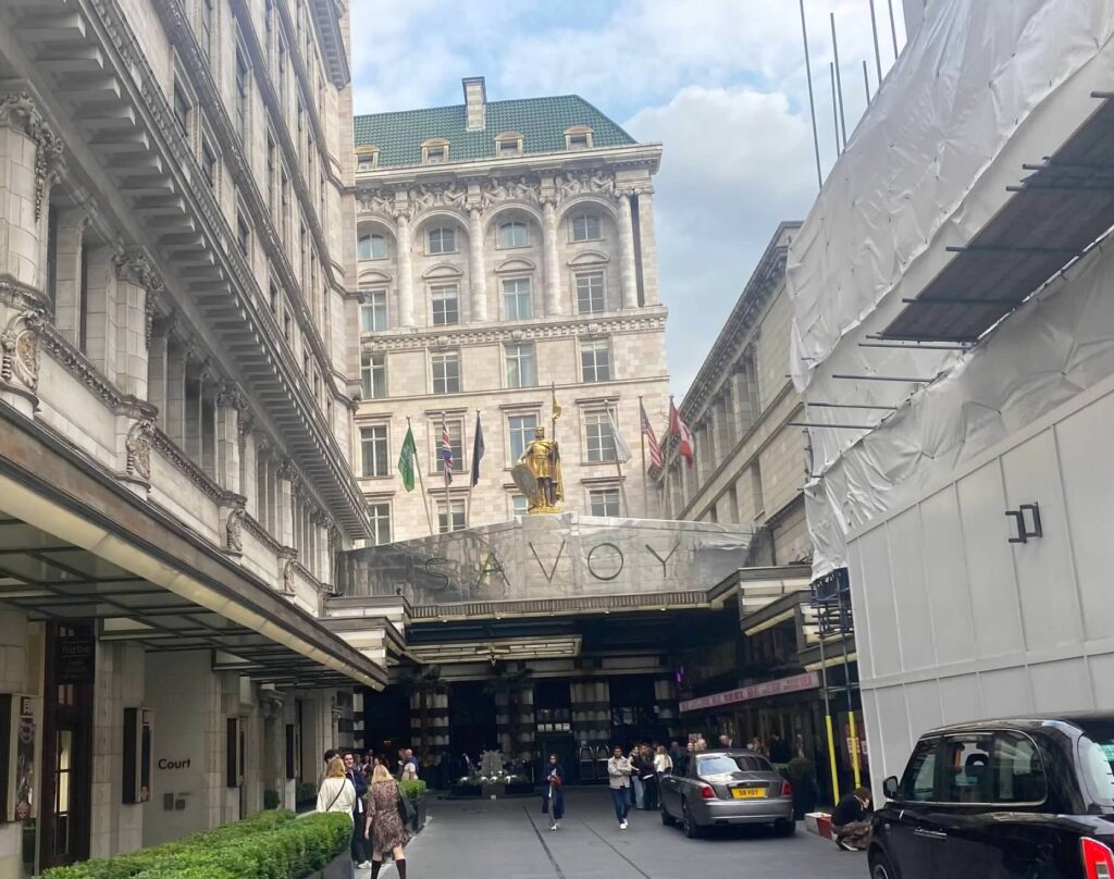 The Savoy, Five Star Hotel London England